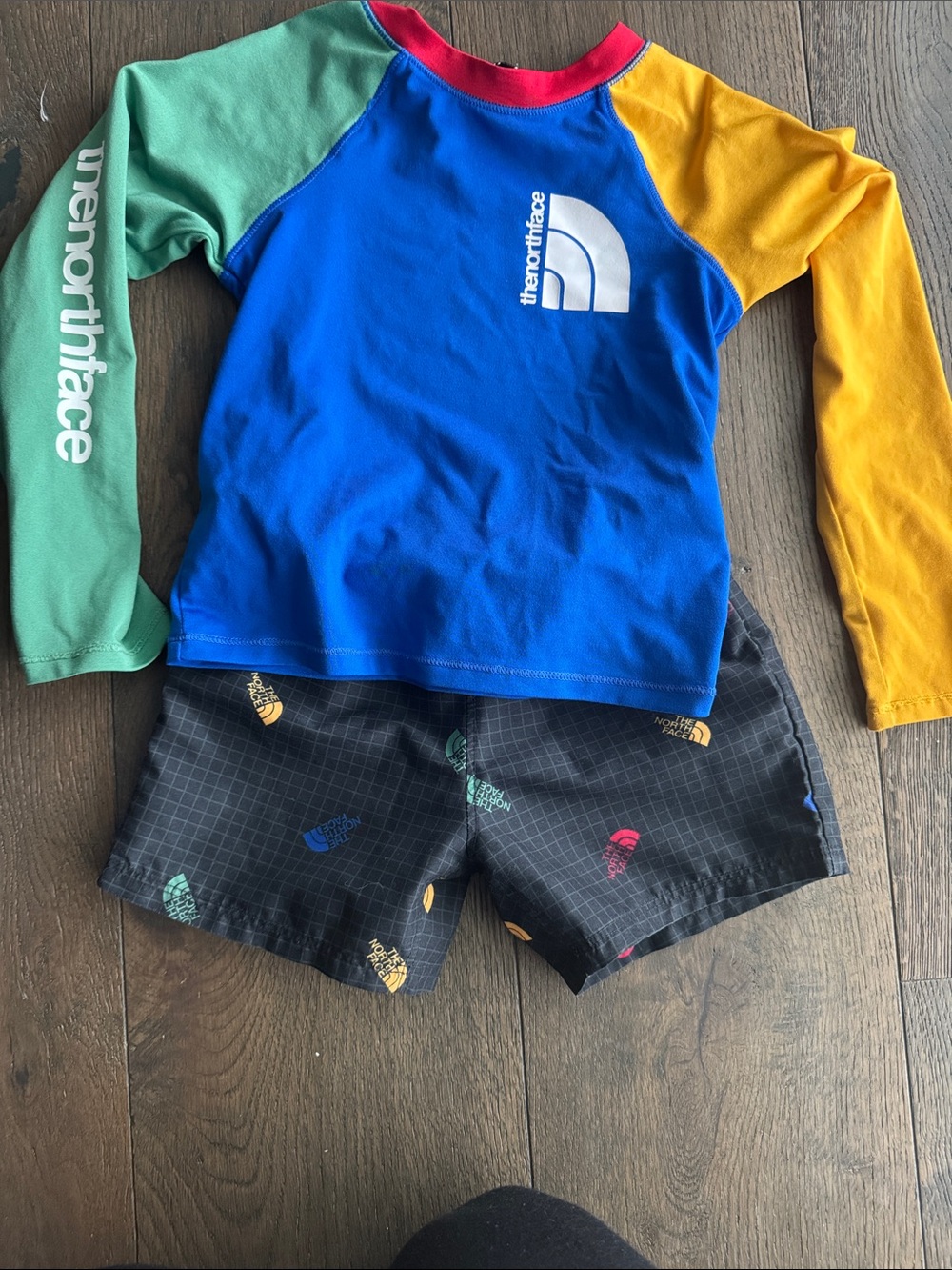 Boys north face swimsuit